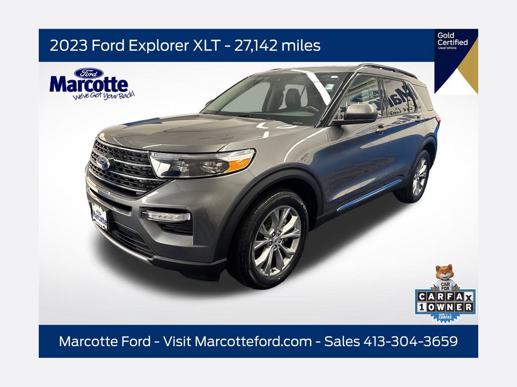 Certified 2023 Ford Explorer XLT w/ Equipment Group 202A AWD/4WD image 1