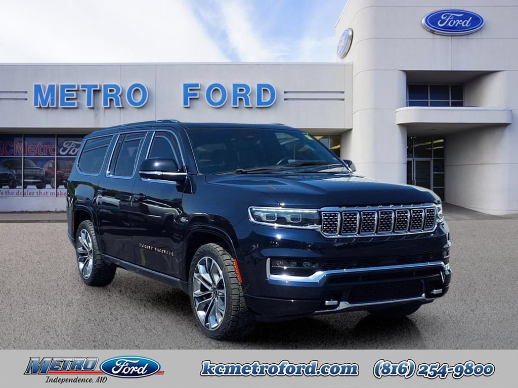 Used 2023 Jeep Grand Wagoneer L Series III w/ Rear Seat Video Group 1