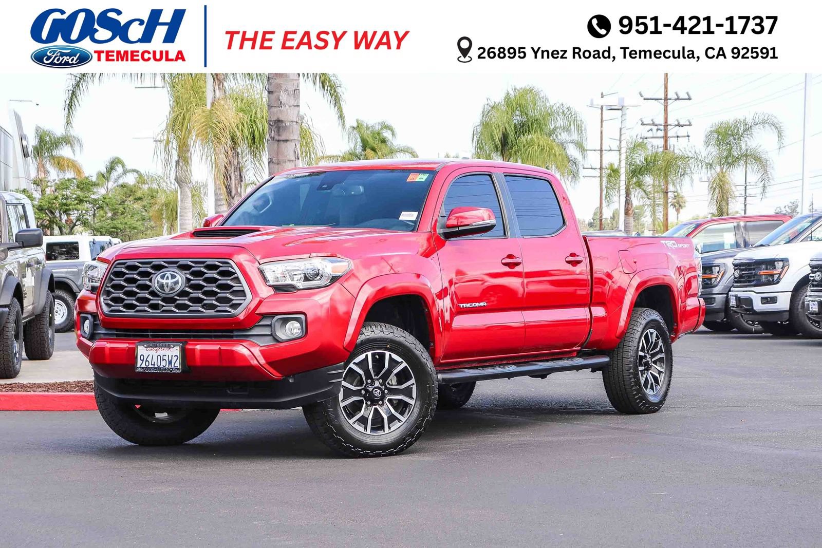 Used 2020 Toyota Tacoma TRD Sport w/ Technology Package RWD image 1