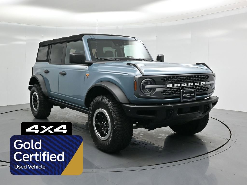 Certified 2021 Ford Bronco Badlands w/ Sasquatch Package