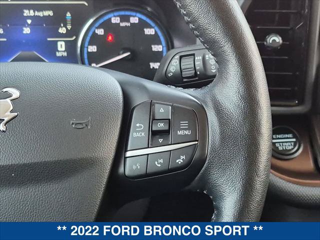 Certified 2022 Ford Bronco Sport Outer Banks w/ Tech Package AWD/4WD image 15
