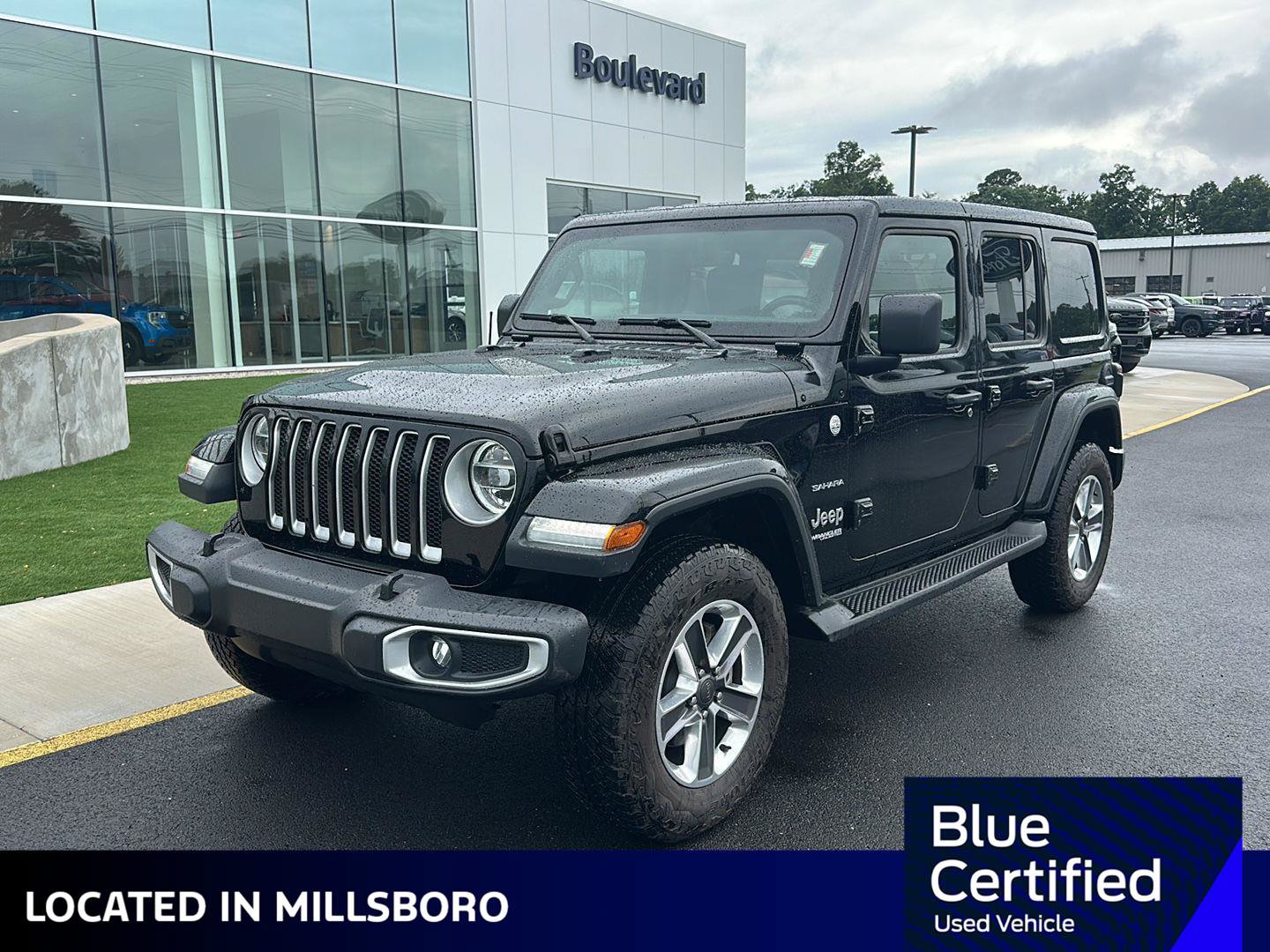Used 2021 Jeep Wrangler Unlimited Sahara AWD/4WD image 1