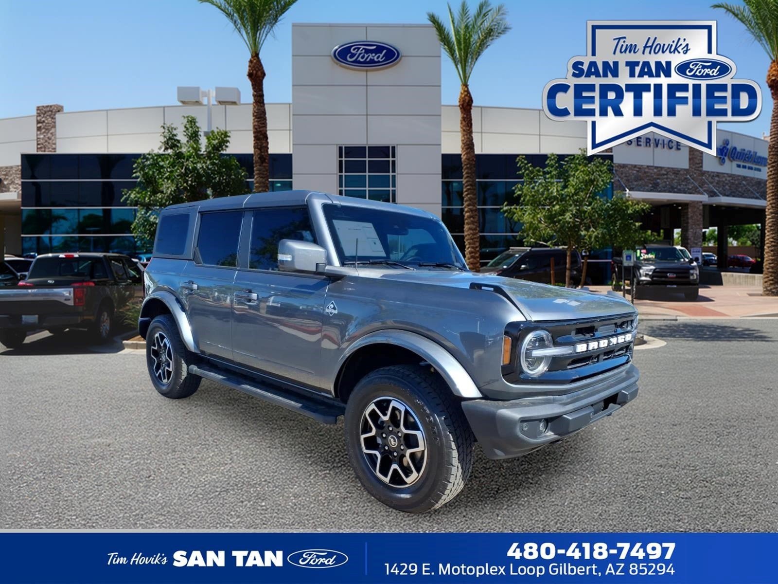 Certified 2024 Ford Bronco Outer Banks