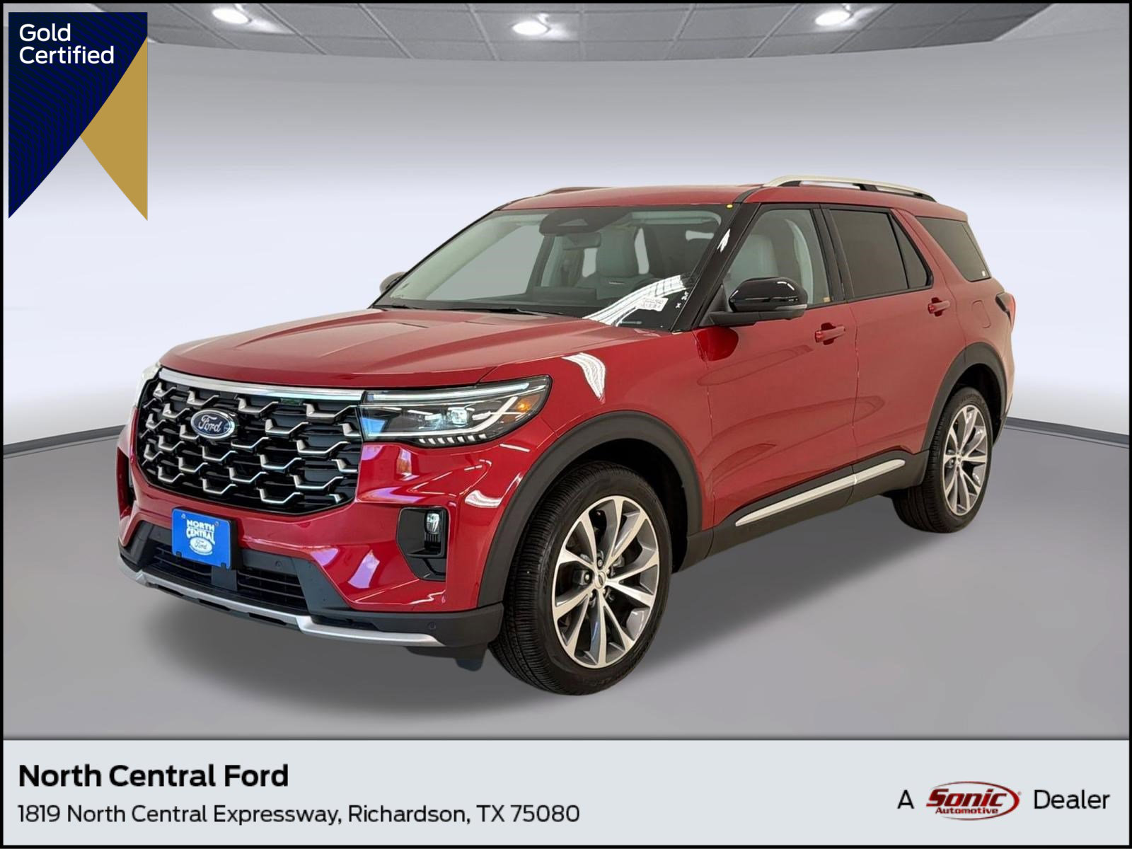 Certified 2025 Ford Explorer Platinum w/ Ultimate Package image 1