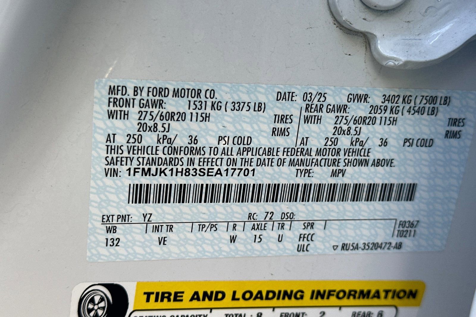 Certified 2025 Ford Expedition Max Active RWD image 30