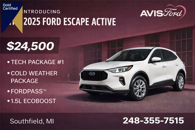 Certified 2025 Ford Escape Active w/ Active Premium Tech Pack image 1