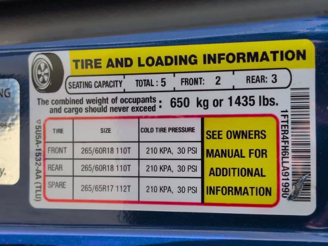 Certified 2020 Ford Ranger Lariat w/ FX4 Off-Road Package AWD/4WD image 33