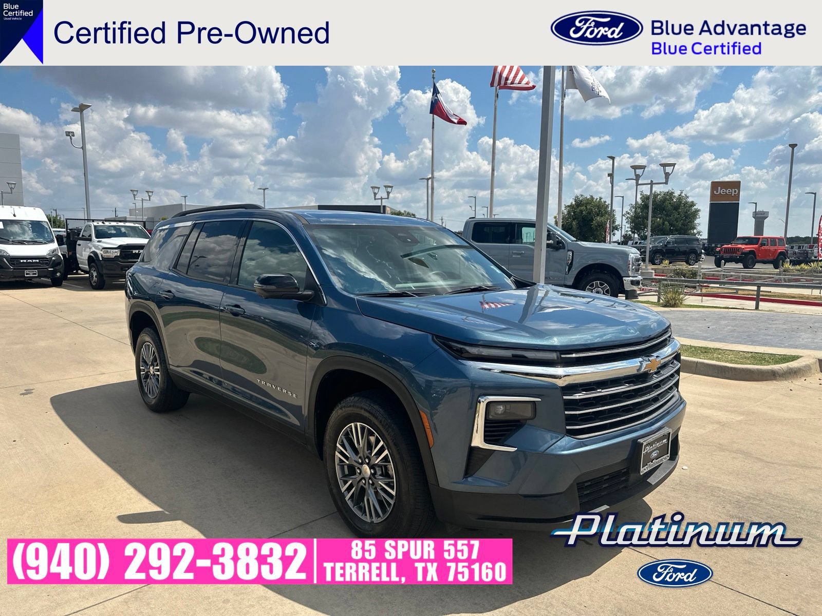 Used 2025 Chevrolet Traverse LT w/ Driver Confidence Package FWD image 8