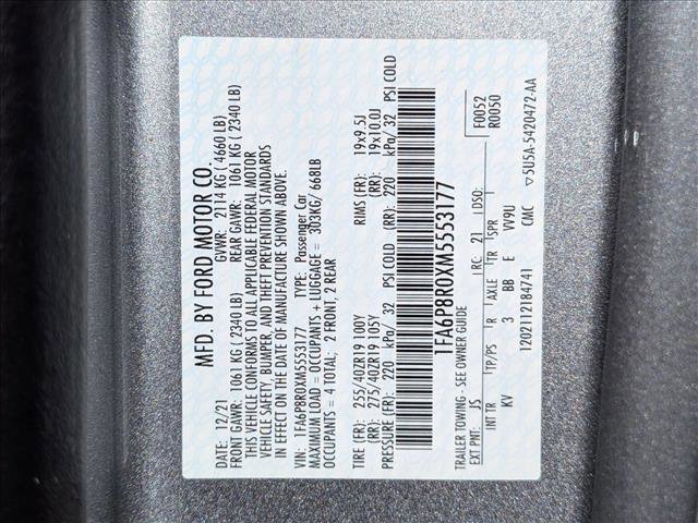 Certified 2021 Ford Mustang Mach 1 w/ Equipment Group 700A image 22