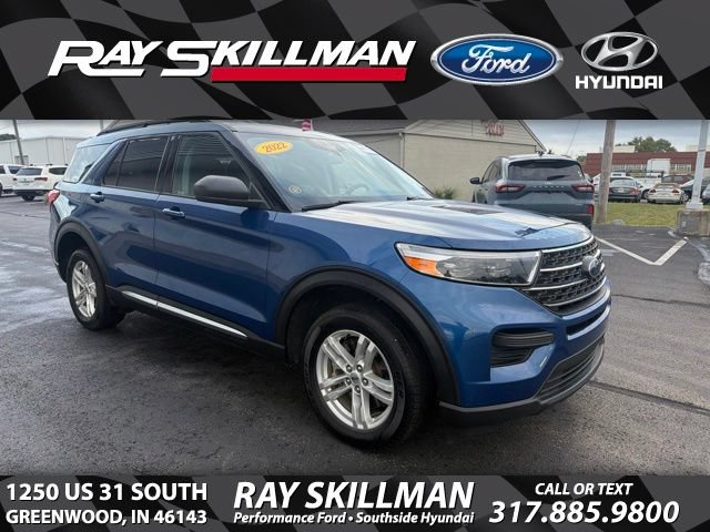 Certified 2022 Ford Explorer XLT w/ Class IV Trailer Tow Package AWD/4WD image 1