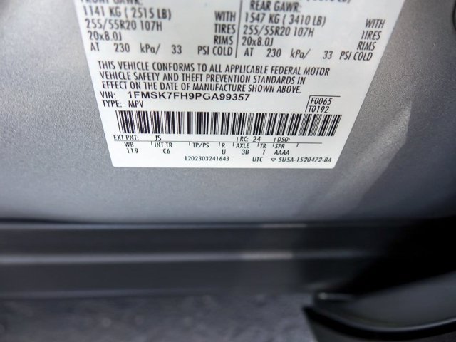 Certified 2023 Ford Explorer Limited w/ Limited Technology Package RWD image 31