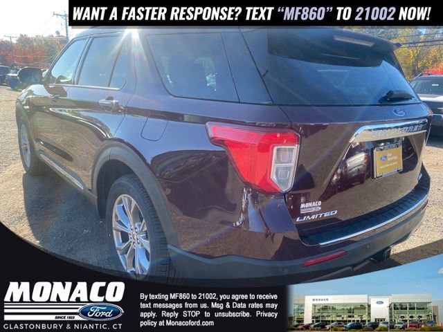 Certified 2022 Ford Explorer Limited w/ Equipment Group 301A image 3