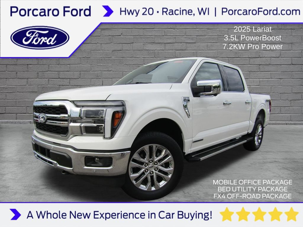 Certified 2025 Ford F150 Lariat w/ Equipment Group 501A Mid