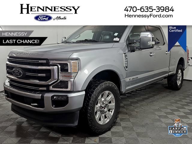 Certified 2021 Ford F250 Platinum w/ FX4 Off-Road Package