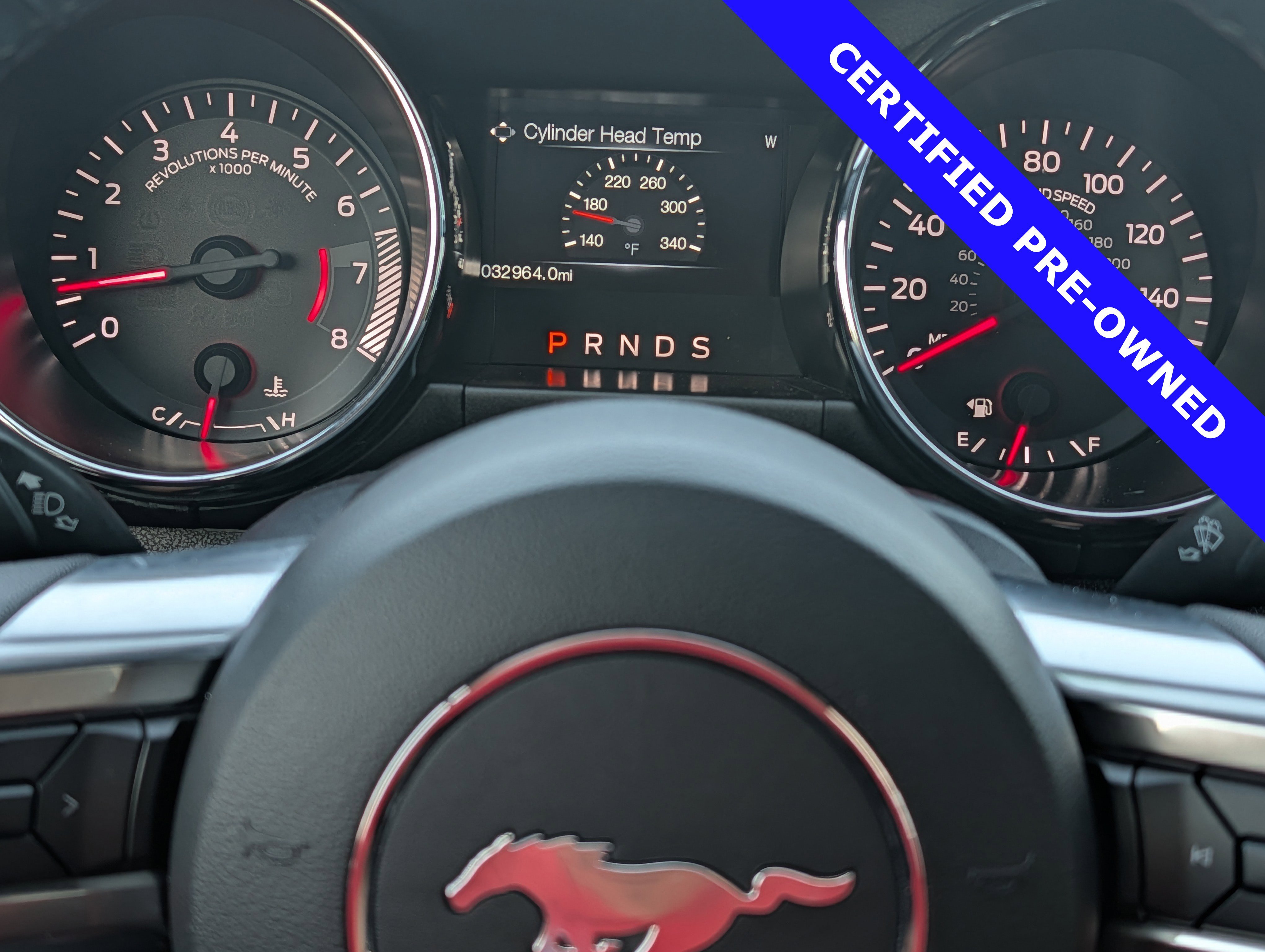 Certified 2017 Ford Mustang Convertible w/ Equipment Group 051A RWD image 24