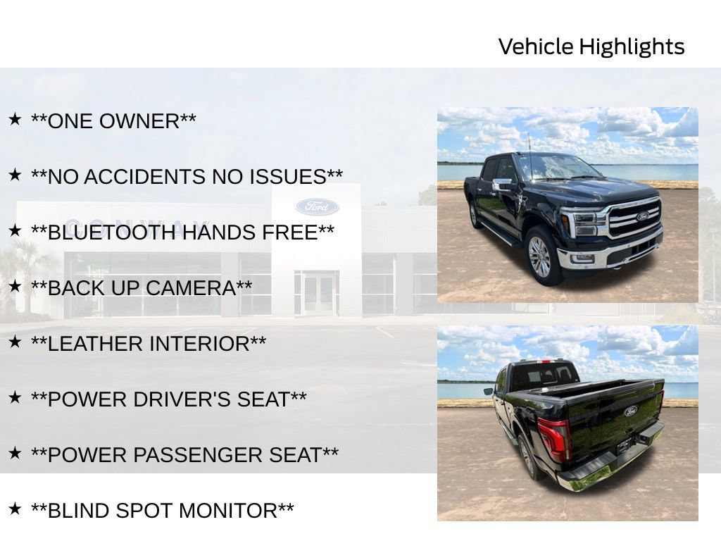 Certified 2024 Ford F150 Lariat w/ Equipment Group 502A High AWD/4WD image 6