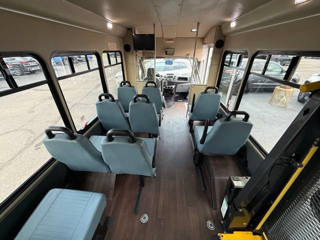 Certified 2019 Ford Transit 350 138 DRW w/ Shuttle Bus Prep Package RWD image 32