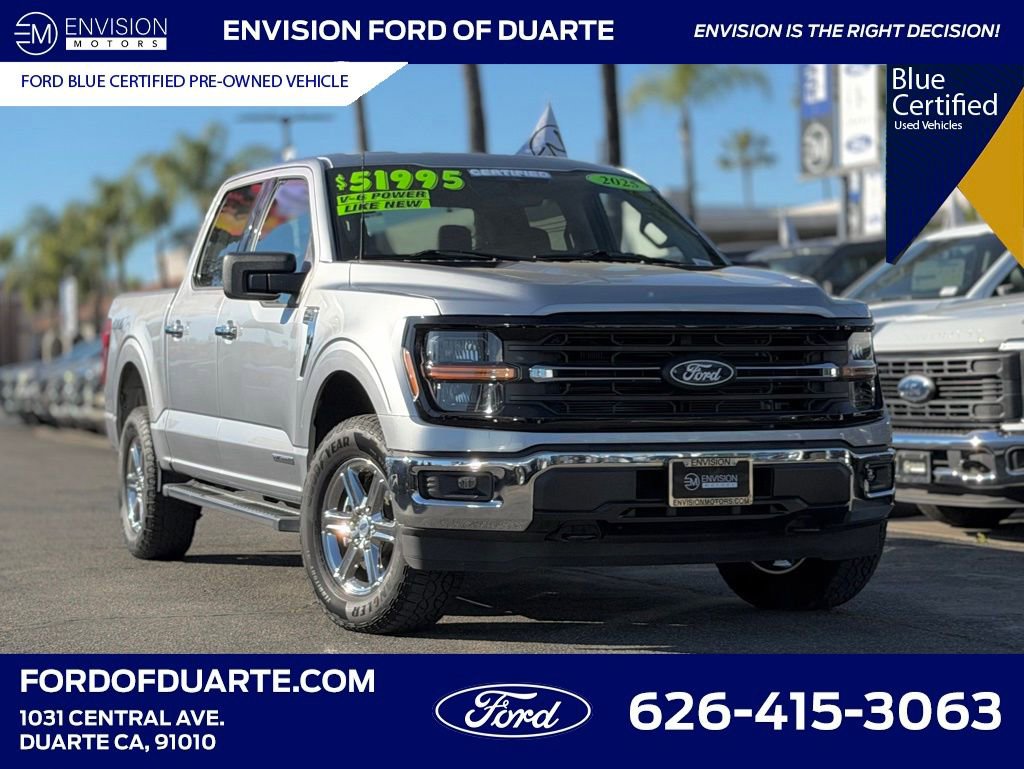 Certified 2025 Ford F150 XLT w/ Equipment Group 301A Standard image 1