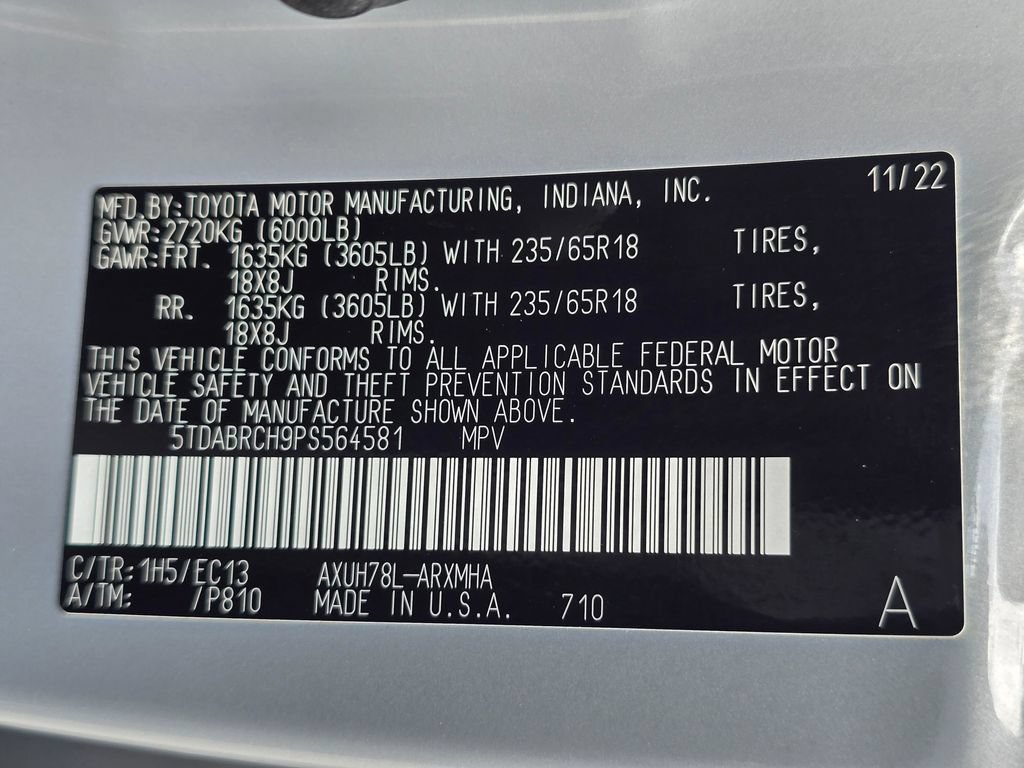 Used 2023 Toyota Highlander Bronze Edition AWD/4WD image 32