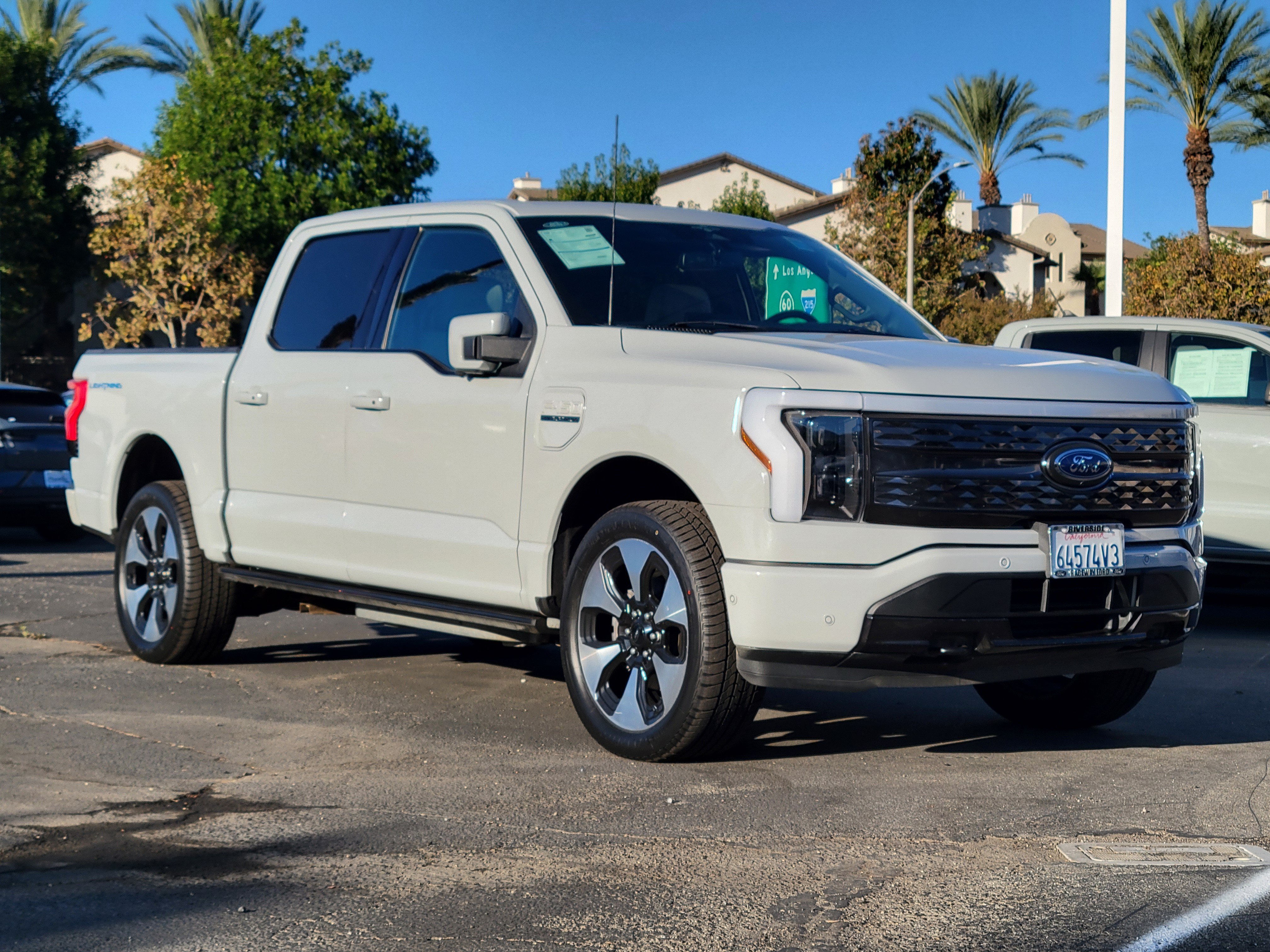 Certified 2023 Ford F150 Lightning Platinum