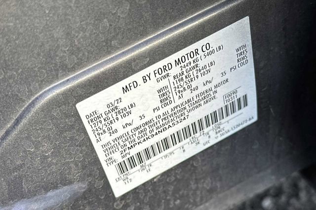 Certified 2022 Ford Edge Titanium image 24