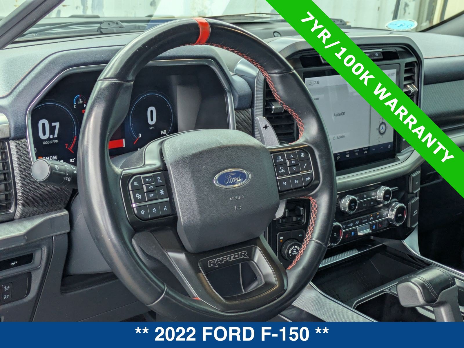 Certified 2022 Ford F150 Raptor w/ Equipment Group 801A High AWD/4WD image 23