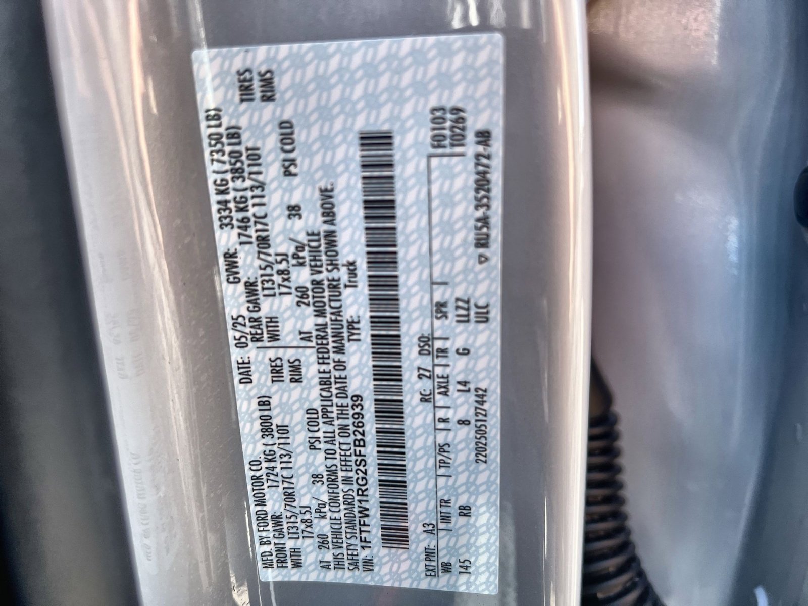 Certified 2025 Ford F150 Raptor image 29