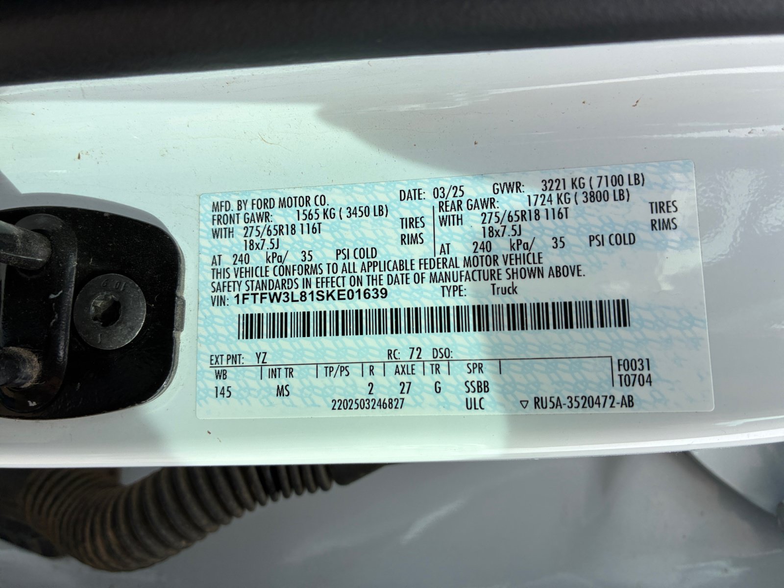Certified 2025 Ford F150 XLT w/ Equipment Group 301A Standard AWD/4WD image 25