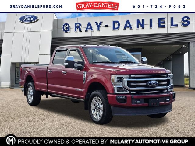 Certified 2021 Ford F250 Platinum w/ Snow Plow Prep Package