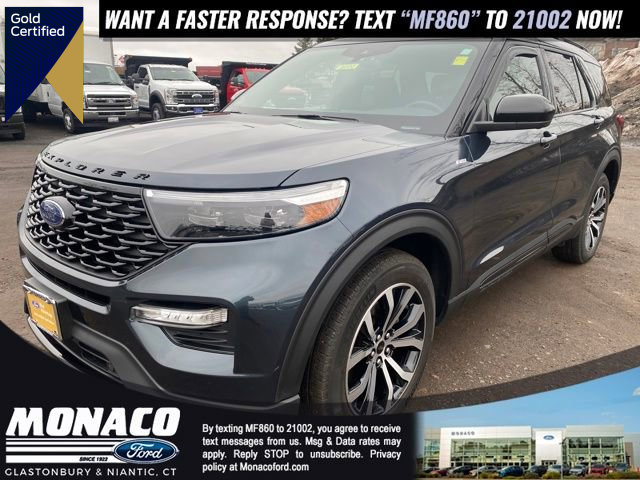 Certified 2022 Ford Explorer ST-Line w/ Class IV Trailer Tow Package image 1