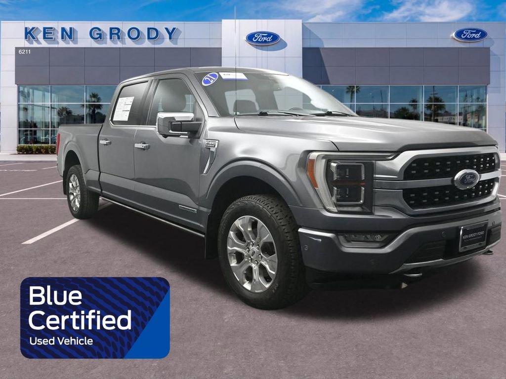 Certified 2021 Ford F150 Platinum w/ Equipment Group 701A High