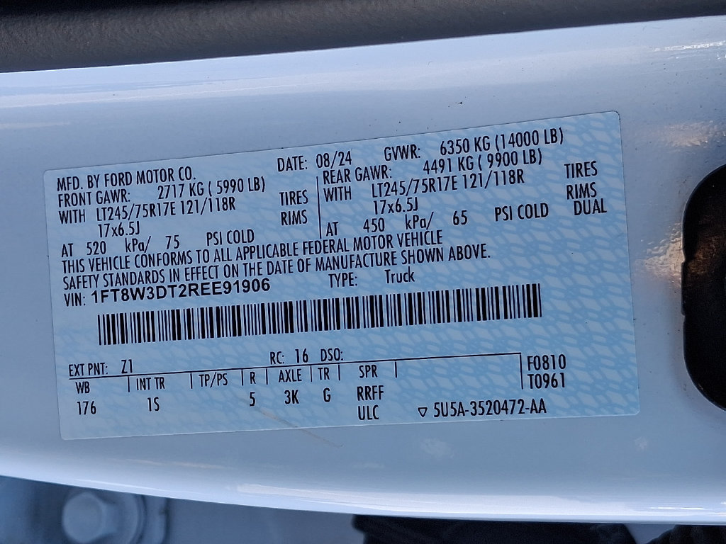 Certified 2024 Ford F350 XL AWD/4WD image 27