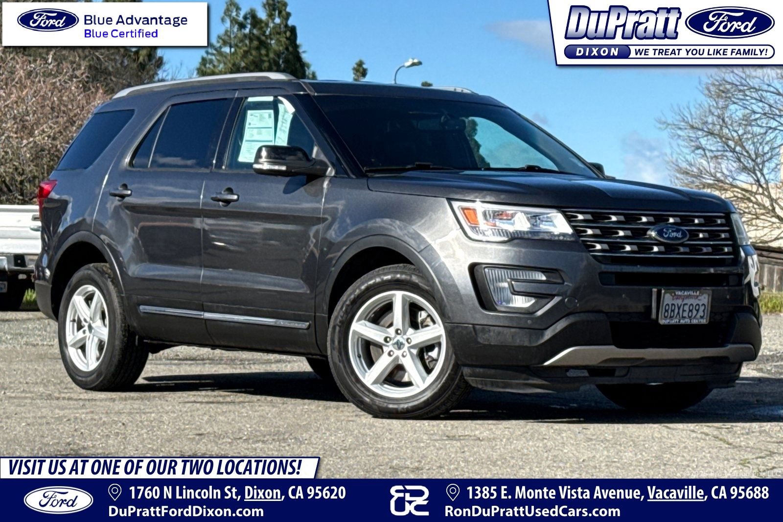 Certified 2017 Ford Explorer XLT w/ Equipment Group 202A