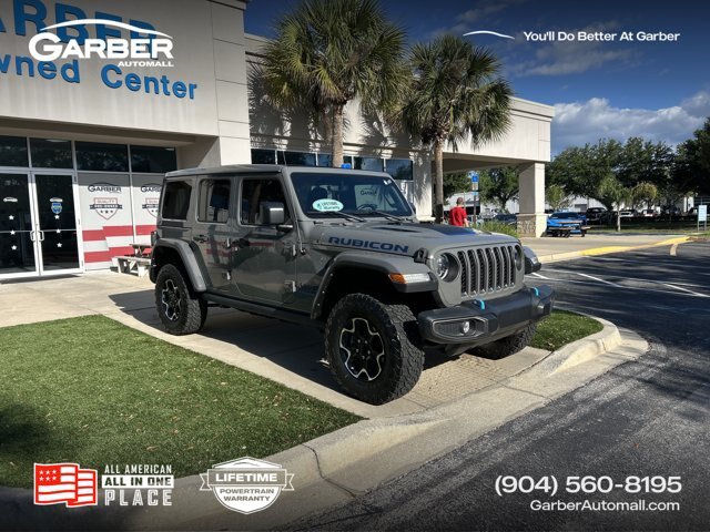 Used 2023 Jeep Wrangler Unlimited Rubicon 4xe w/ Cold Weather Group AWD/4WD image 1