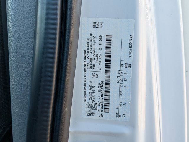 Certified 2024 Ford E-450 and Econoline 450 Super Duty w/ Power Windows & Locks Group RWD image 29
