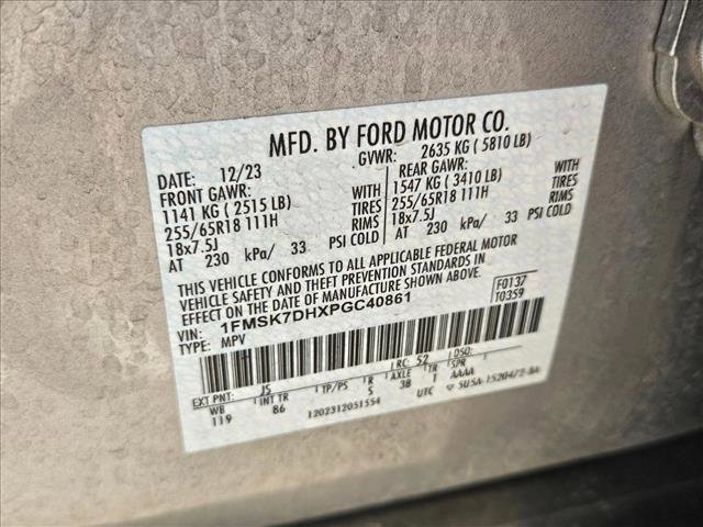 Certified 2023 Ford Explorer XLT image 26