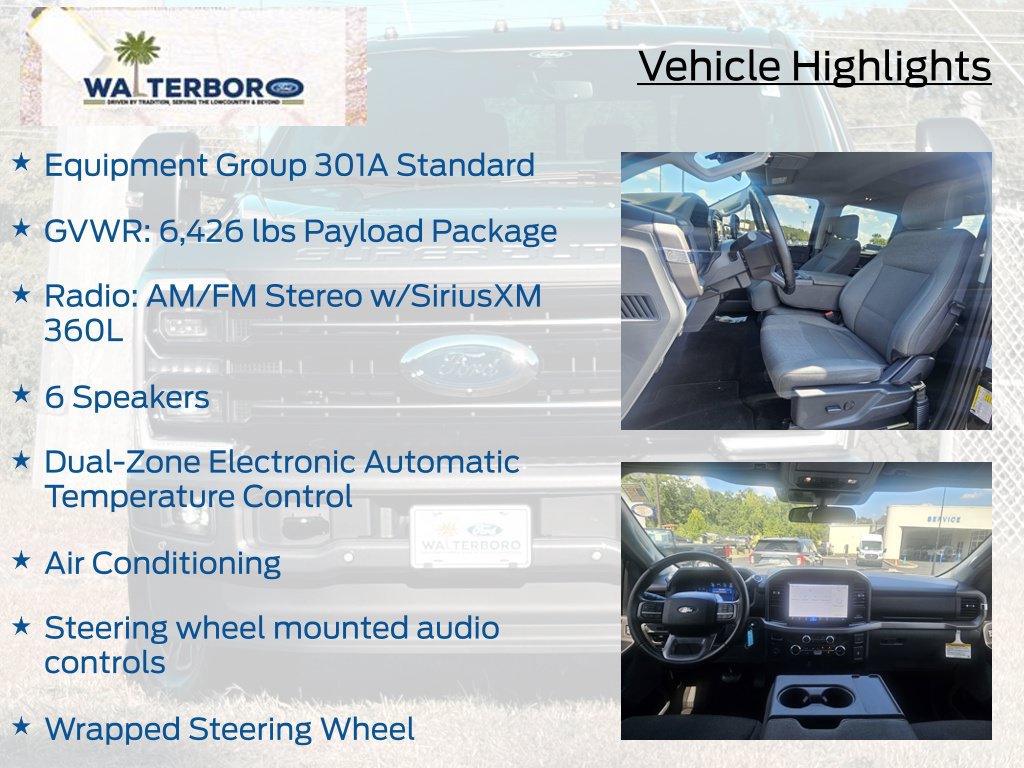 Certified 2025 Ford F150 XLT w/ Equipment Group 301A Standard RWD image 20