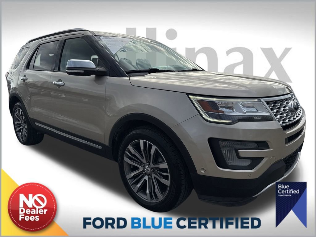 Certified 2017 Ford Explorer Platinum