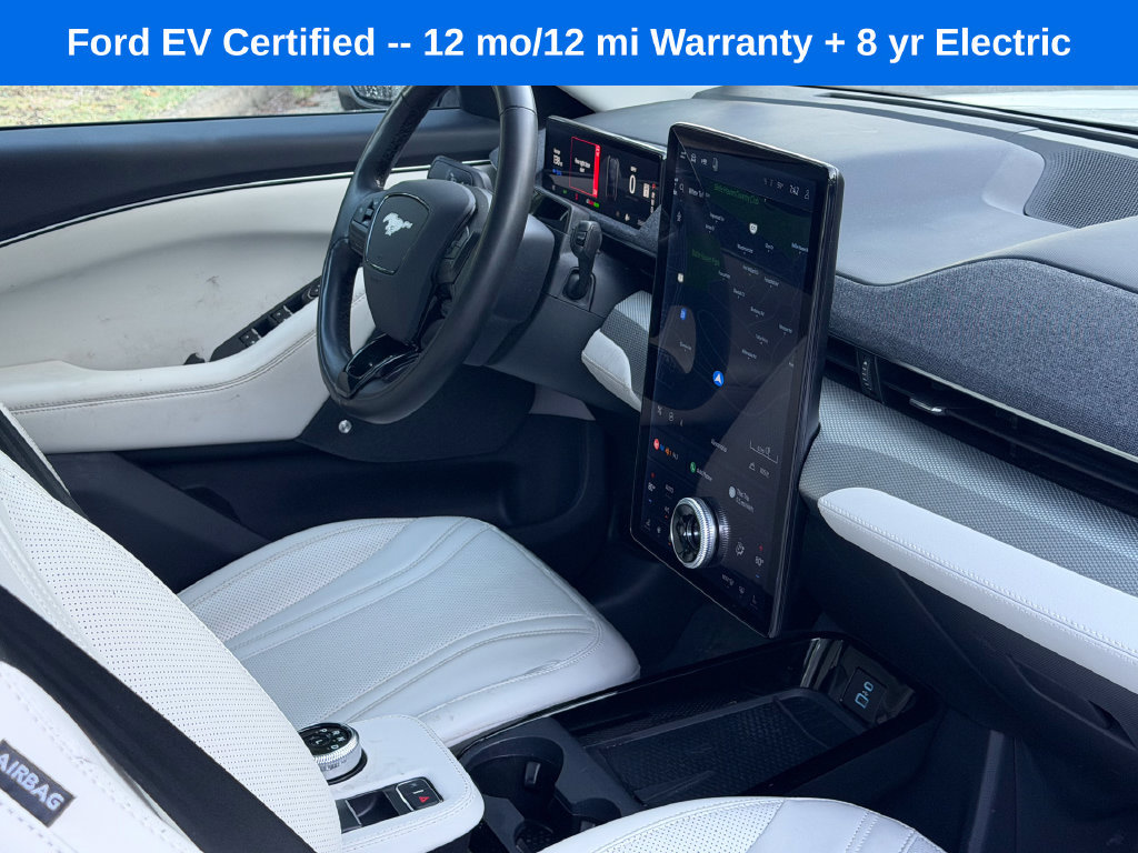 Certified 2022 Ford Mustang Mach-E Premium w/ Ice White Appearance Package AWD/4WD image 23