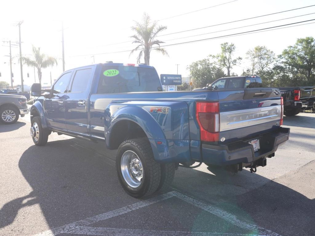 Certified 2022 Ford F450 Platinum w/ FX4 Off-Road Package image 3