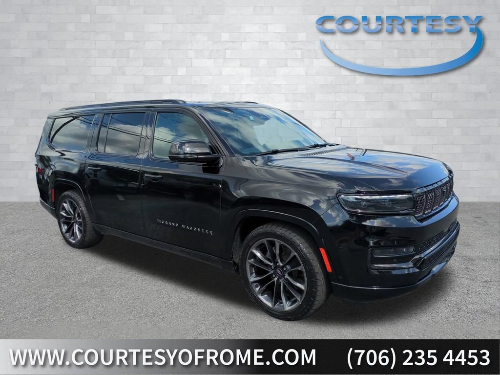 Used 2024 Jeep Grand Wagoneer L Series II w/ Quick Order Packagew 28T AWD/4WD image 1