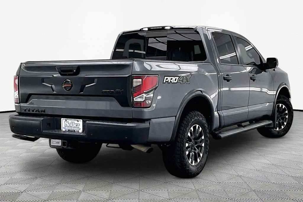Used 2021 Nissan Titan PRO-4X w/ Pro-4x Convenience Package AWD/4WD image 2