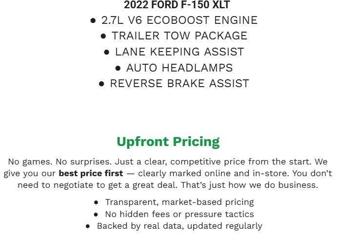 Certified 2022 Ford F150 XLT w/ Trailer Tow Package AWD/4WD image 2