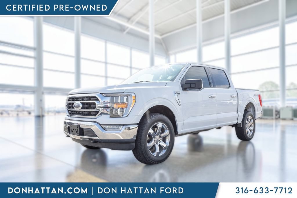 Certified 2022 Ford F150 XLT w/ Equipment Group 302A High AWD/4WD image 1