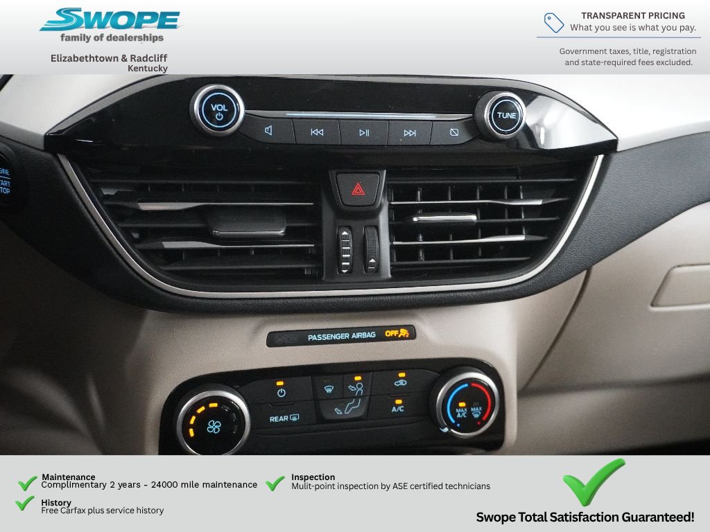 Certified 2022 Ford Escape SE FWD image 27