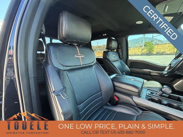 Certified 2022 Ford F150 Platinum w/ Equipment Group 701A High AWD/4WD image 38
