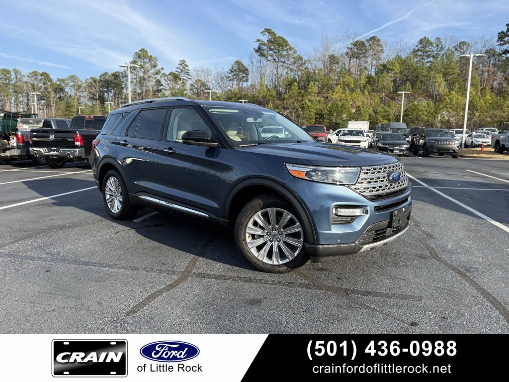Certified 2020 Ford Explorer Limited w/ Class III Trailer Tow Package image 1