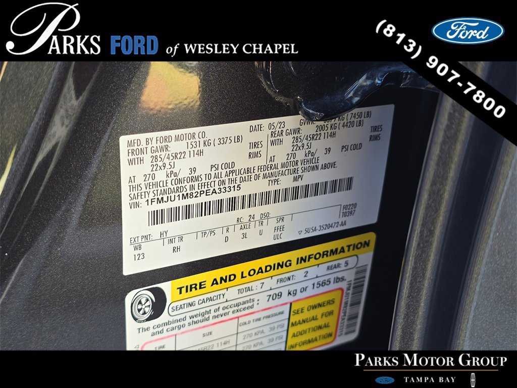 Certified 2023 Ford Expedition Platinum image 36