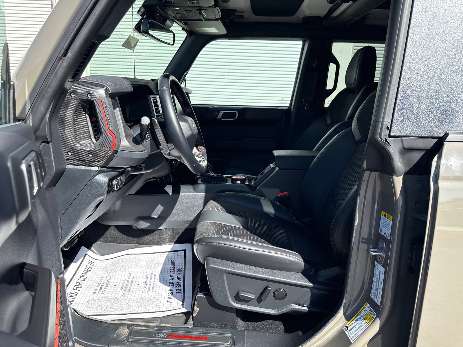 Certified 2025 Ford Bronco Raptor w/ Interior Carbon Fiber Pack AWD/4WD image 9