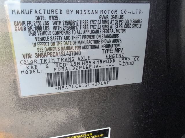 Used 2025 Nissan Kicks SV FWD image 31